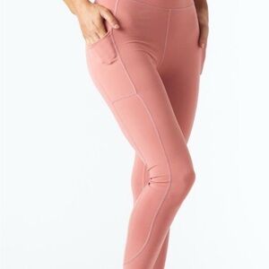 Glyder Peach High-Waisted Leggings